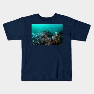 Reef fish cloud Kids T-Shirt